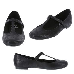 Zoe & Zac Talon Shimmer T-Strap Dress Flats 3